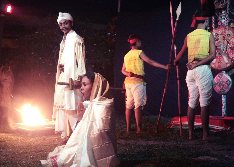 Jerengar Sati staged at Nagaon