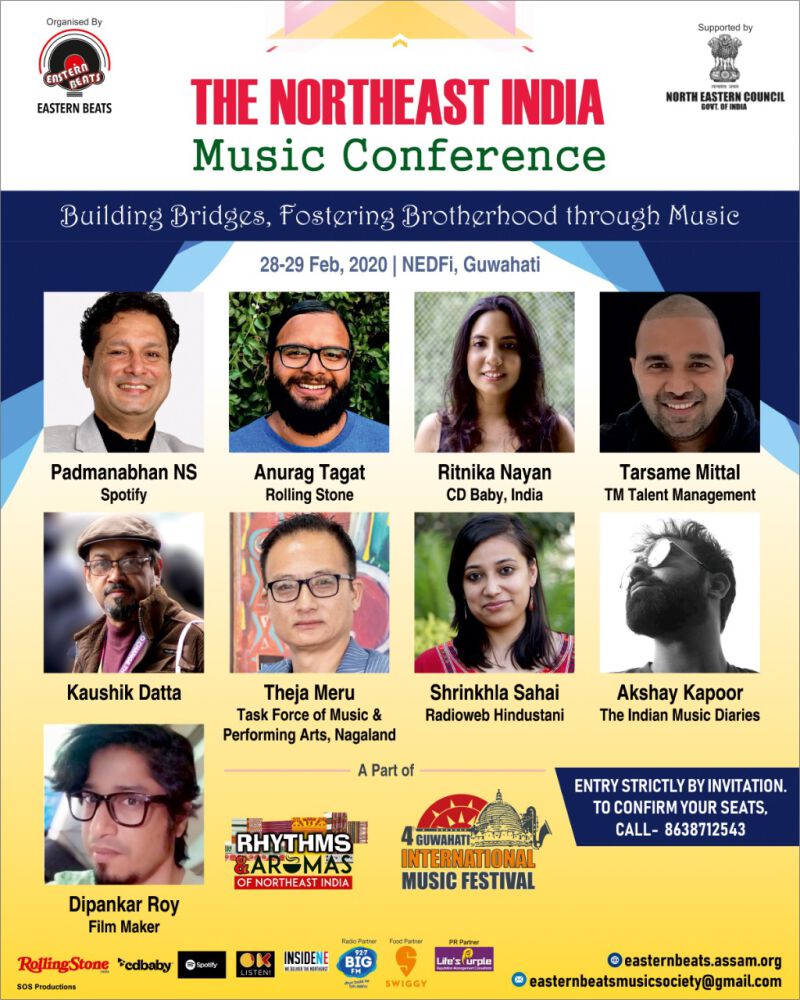 Northeast India Music Conference at Guwahati to witness participation of top stakeholders of music industry