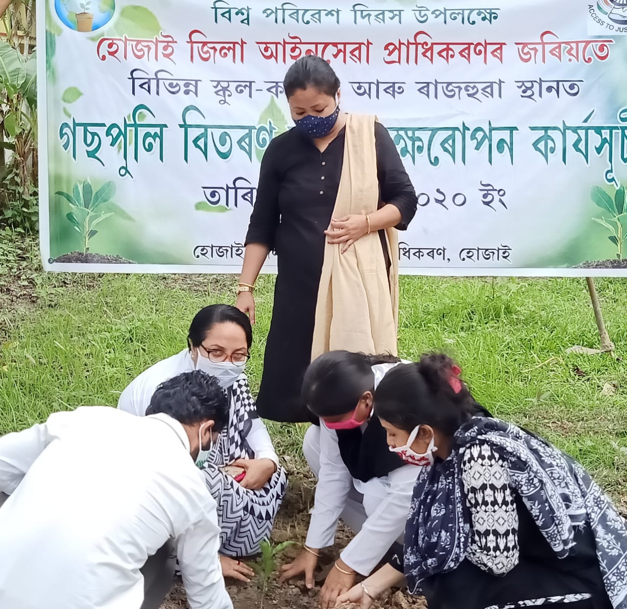 Hojai DLSA observes World Environment Day 