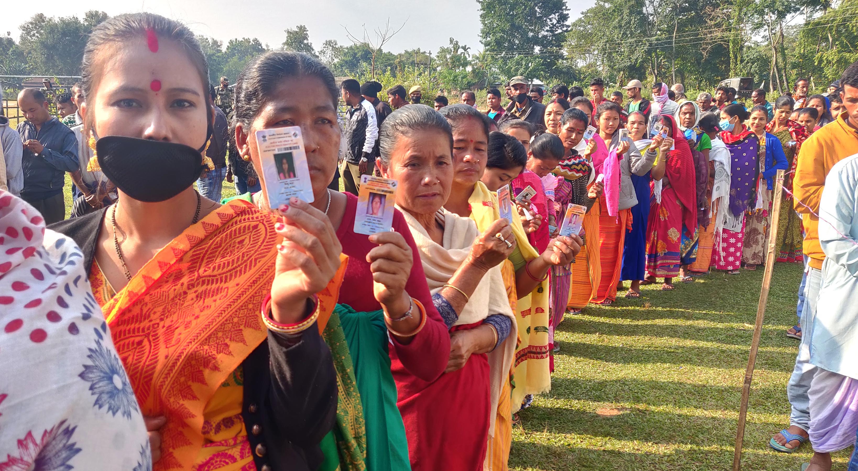 Brisk BTC polling in Kokrajhar