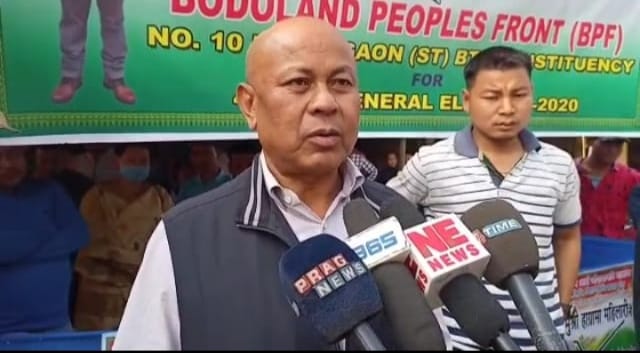 Hagrama wants BJP's support