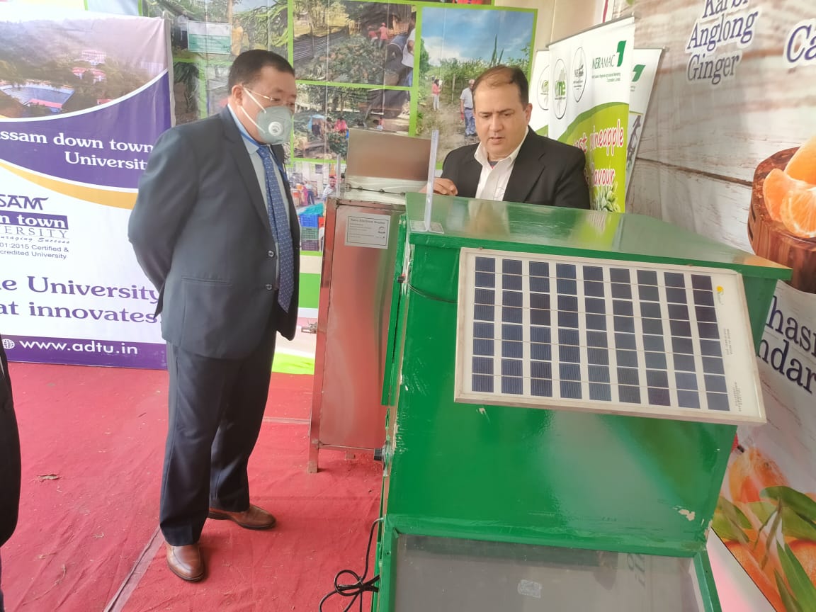 Nanotechnology based Solar Dryer and Electric Smoker developed by AdtU & NERAMAC