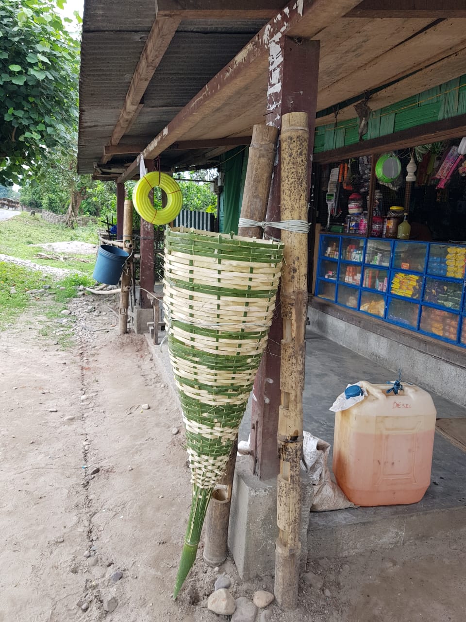 Village youths of Borguli take up responsibility to clean the village
