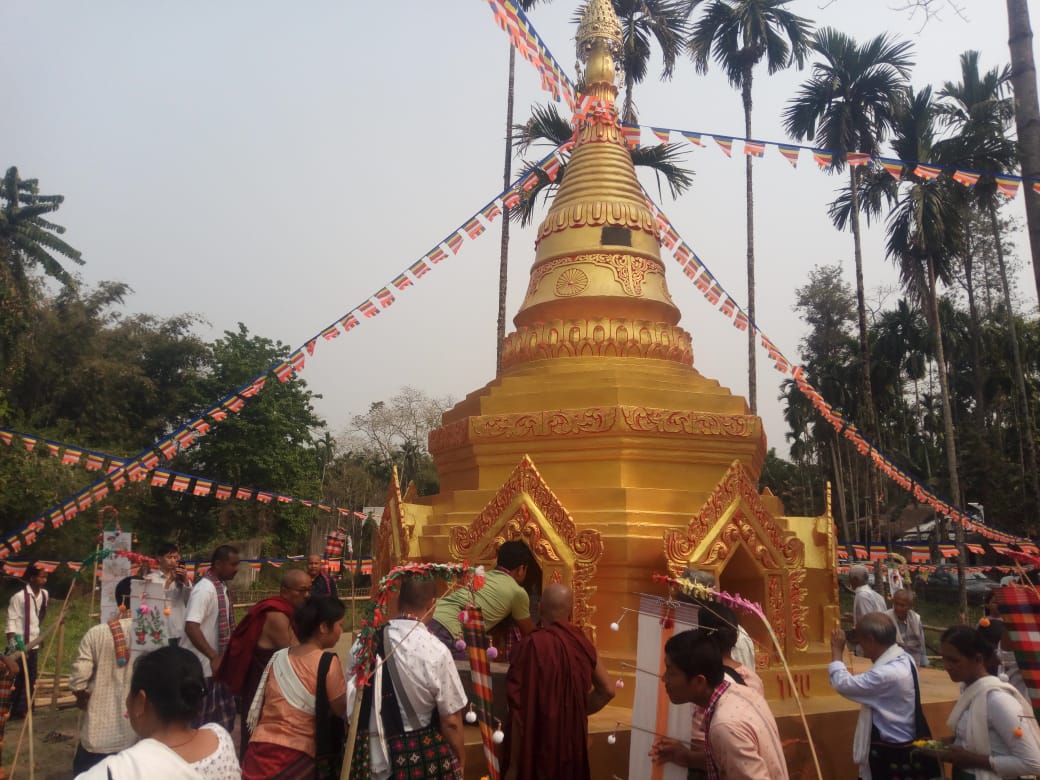 Golden Pagoda inaugurated in Margherita