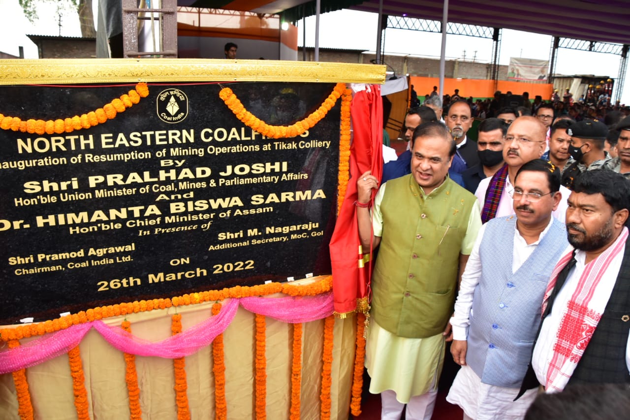 North Eastern Coalfields resumes operations 