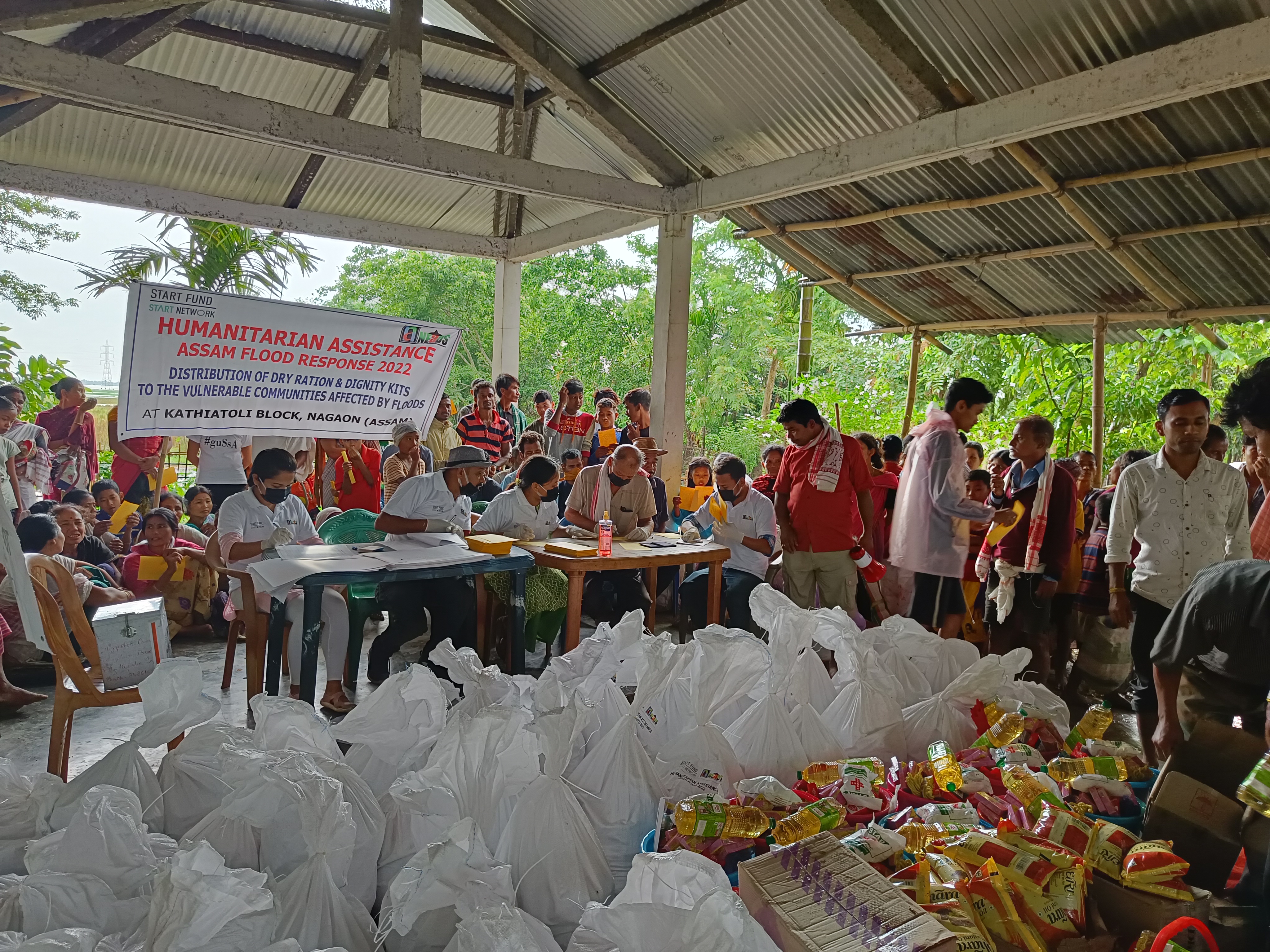NEADS launched a humanitarian response to floods hit communities in Assam