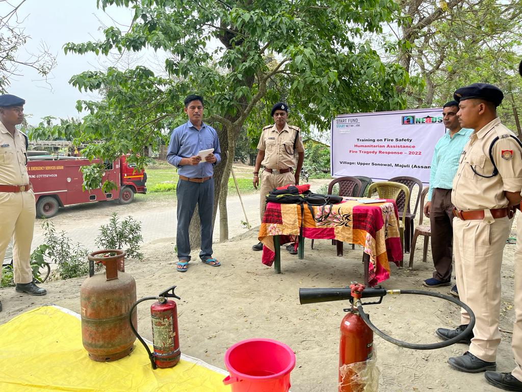 NEADS responds to fire tragedy among vulnerable communities in Majuli