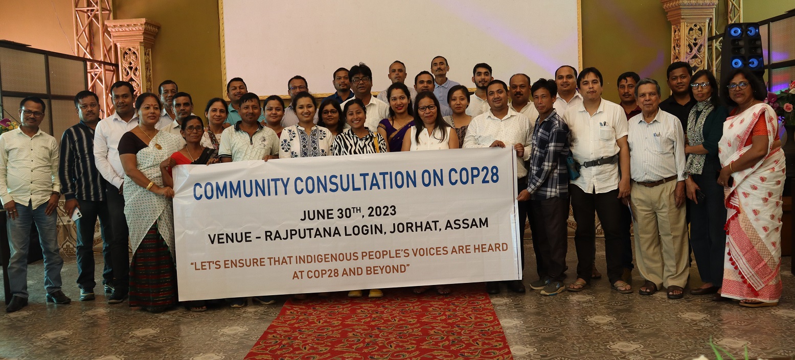 Indigenous Communities and Civil Society Unite for Climate Action at Assam Community Consultation