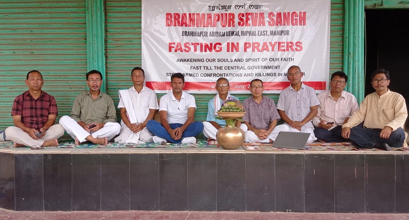 Manipur Elders take moral responsibility, declare indefinite fast and prayer for deeds of immature youth