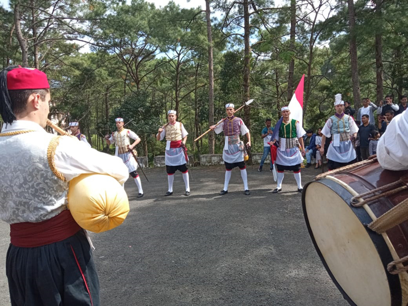Delegation from Croatia Showcases Kumpanjija Sword Dance at NEHU