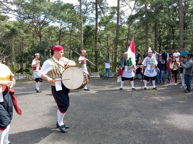 Delegation from Croatia Showcases Kumpanjija Sword Dance at NEHU
