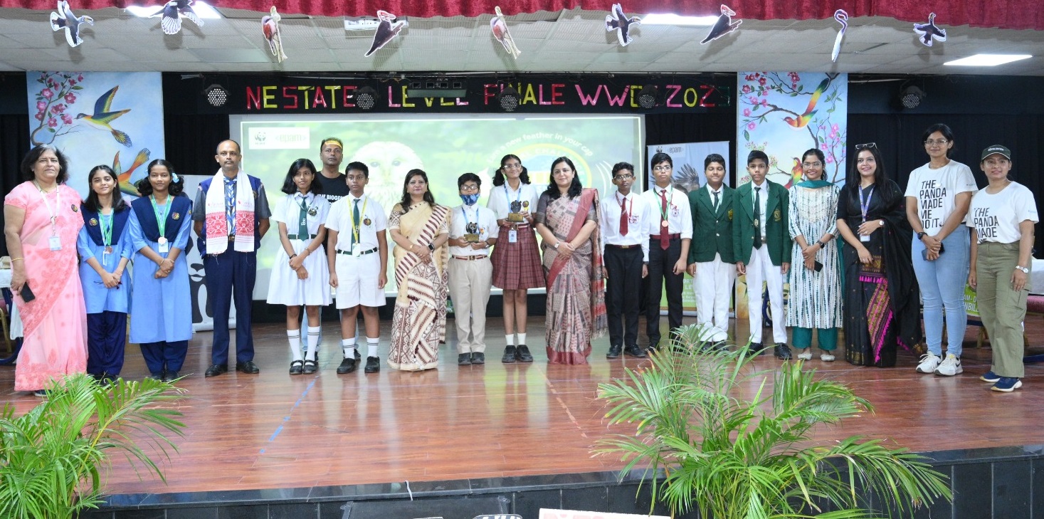 Sarla Birla Gyan Jyoti School Emerges as North East Champion of WWF-India's Wild Wisdom Global Challenge