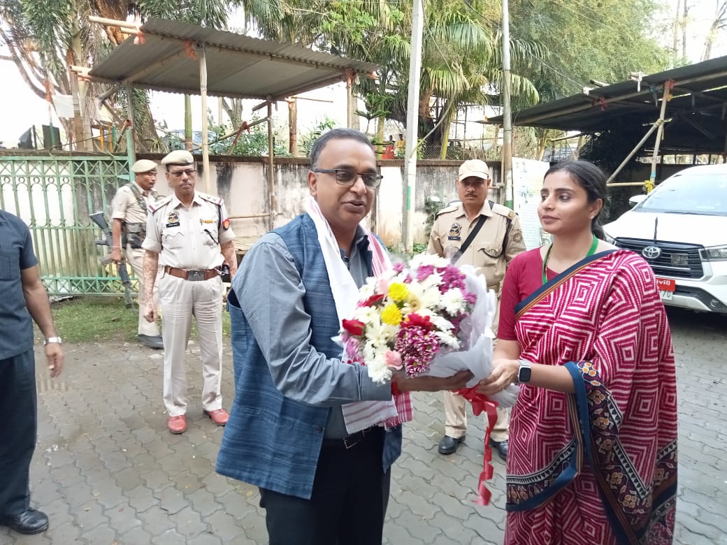 Chief Electoral Officer of Assam Reviews Election Preparedness in Nazira