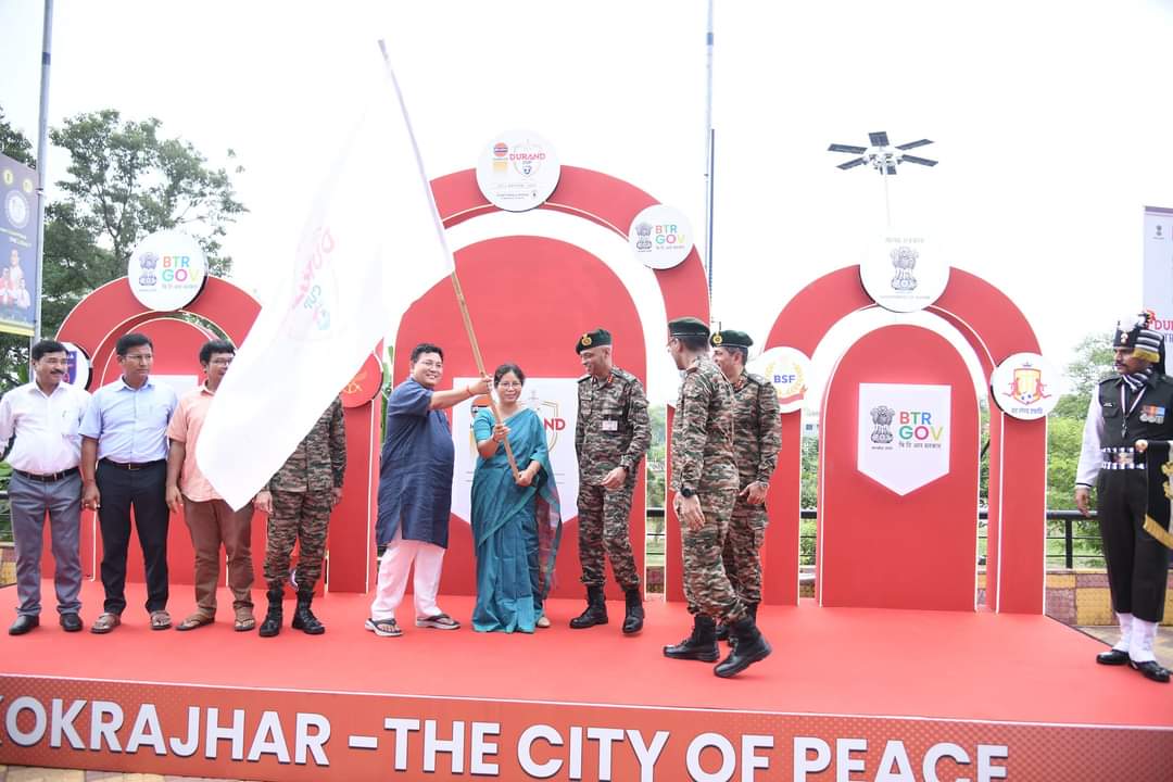 Durand Cup Trophy Tour Kicks Off in Kokrajhar with Enthusiasm