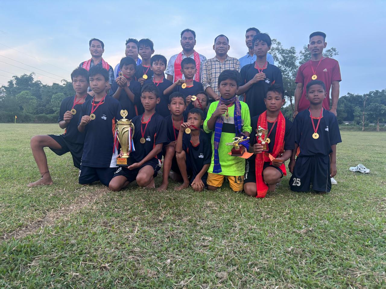 Ghoskata Unit Claims Victory in Banargaon Anchalik Committee U-13 Football Tournament