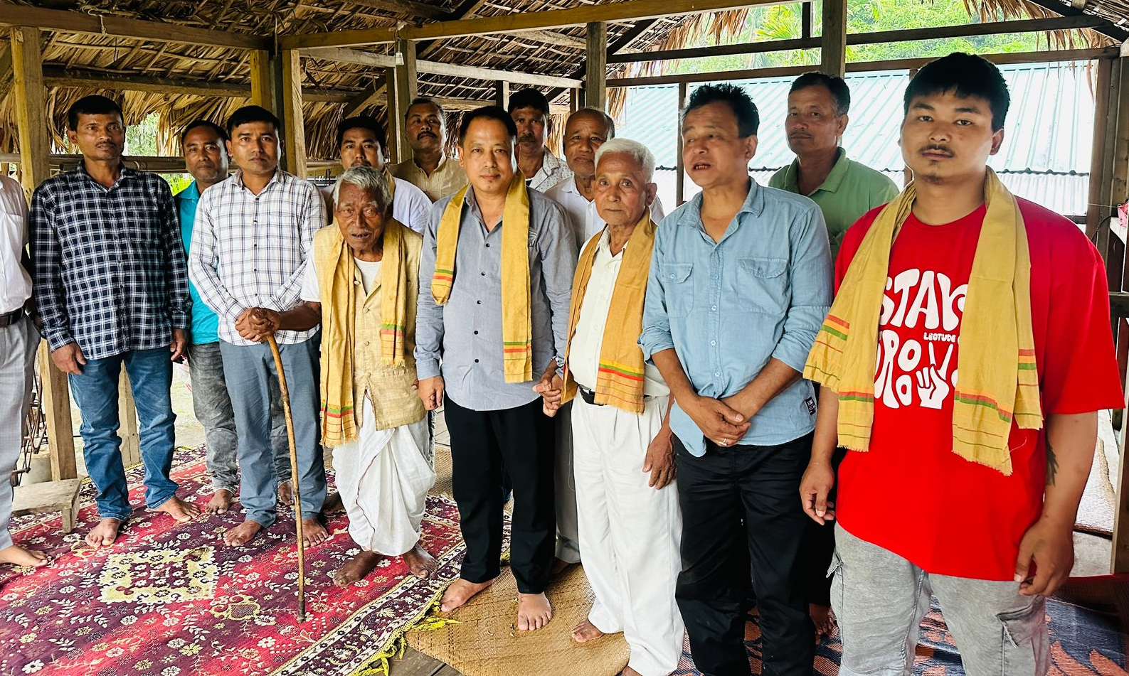 Round Table Meeting on Indigenous Land Rights Held at Naam-Phai Village, Margherita