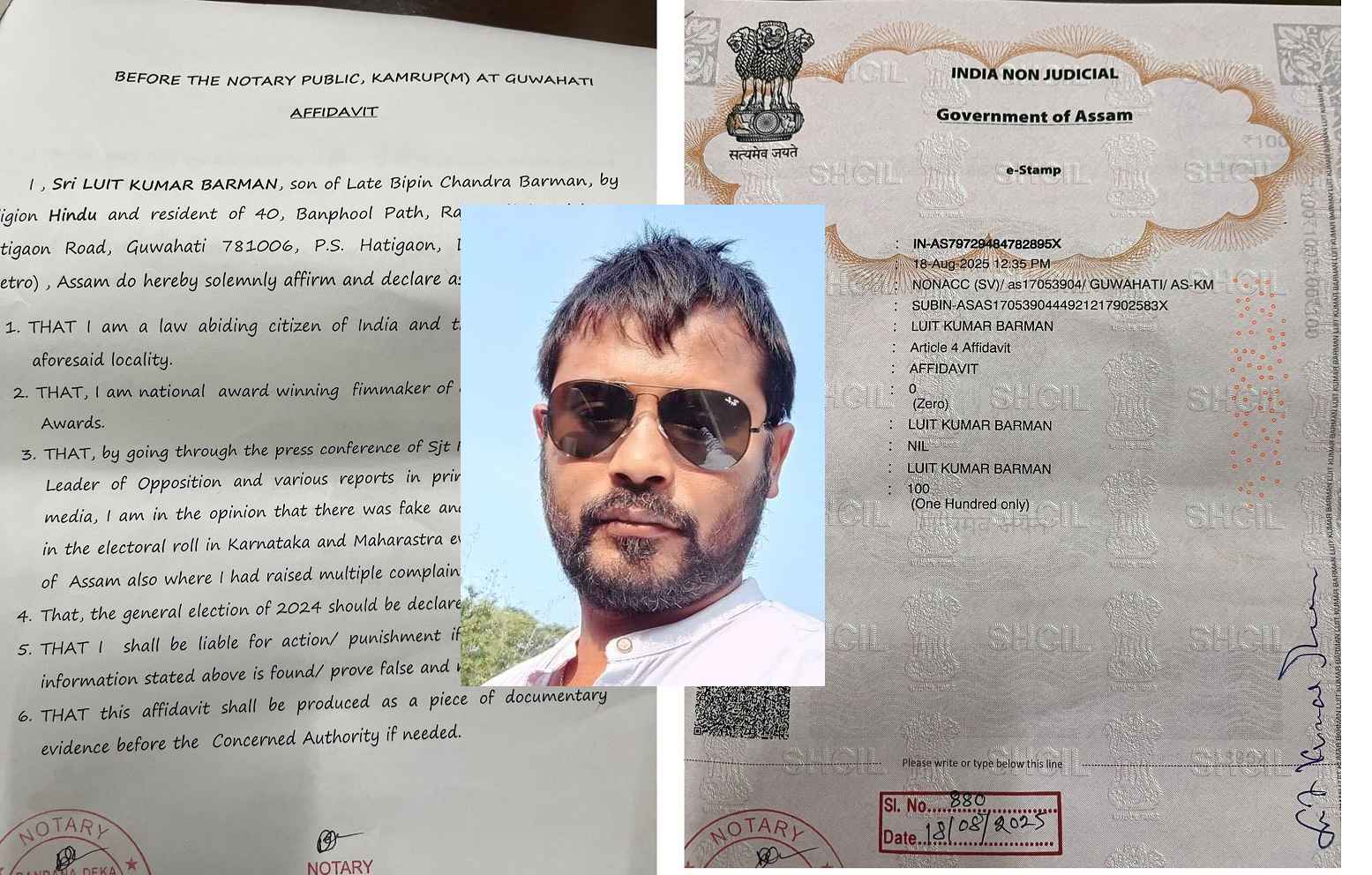 Assam Filmmaker Files Affidavit Supporting Rahul Gandhi's Vote Rigging Claims