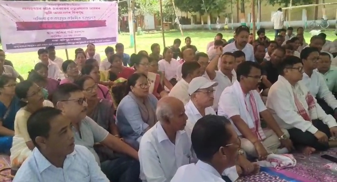 Naga Encroachment Sparks Protest in Nazira: Congress Demands Immediate Action
