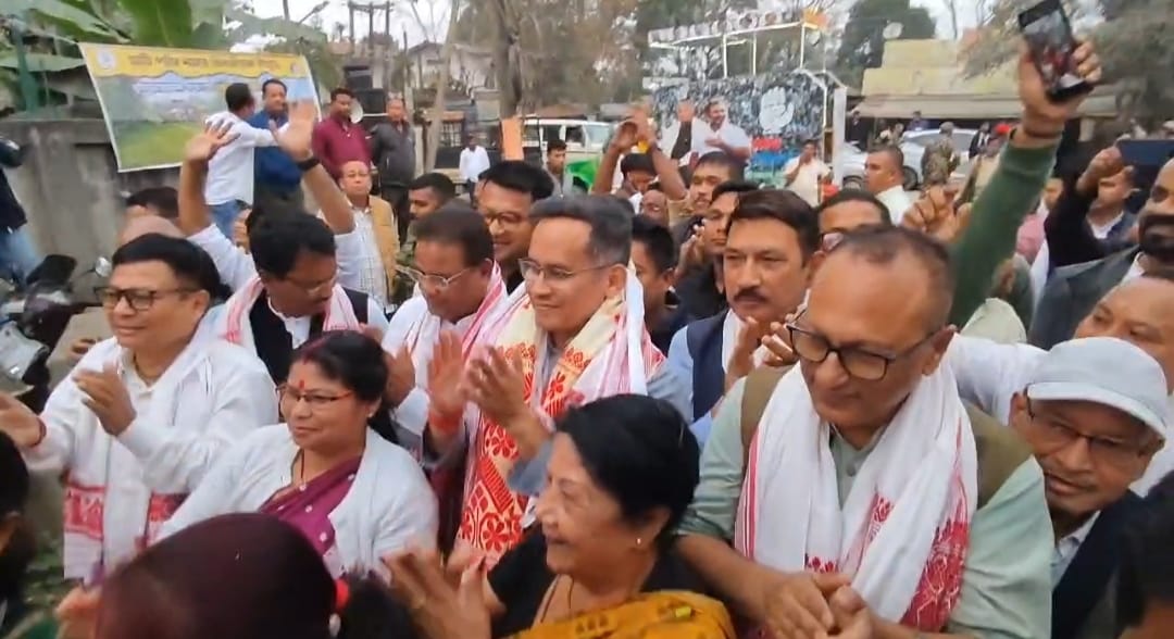 Congress Yatra Held Across Upper Assam Constituencies