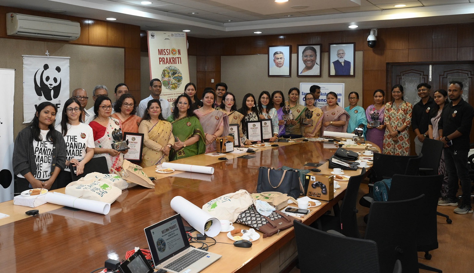 WWF-India Honours Top ‘Mission Prakriti’ Schools in Assam