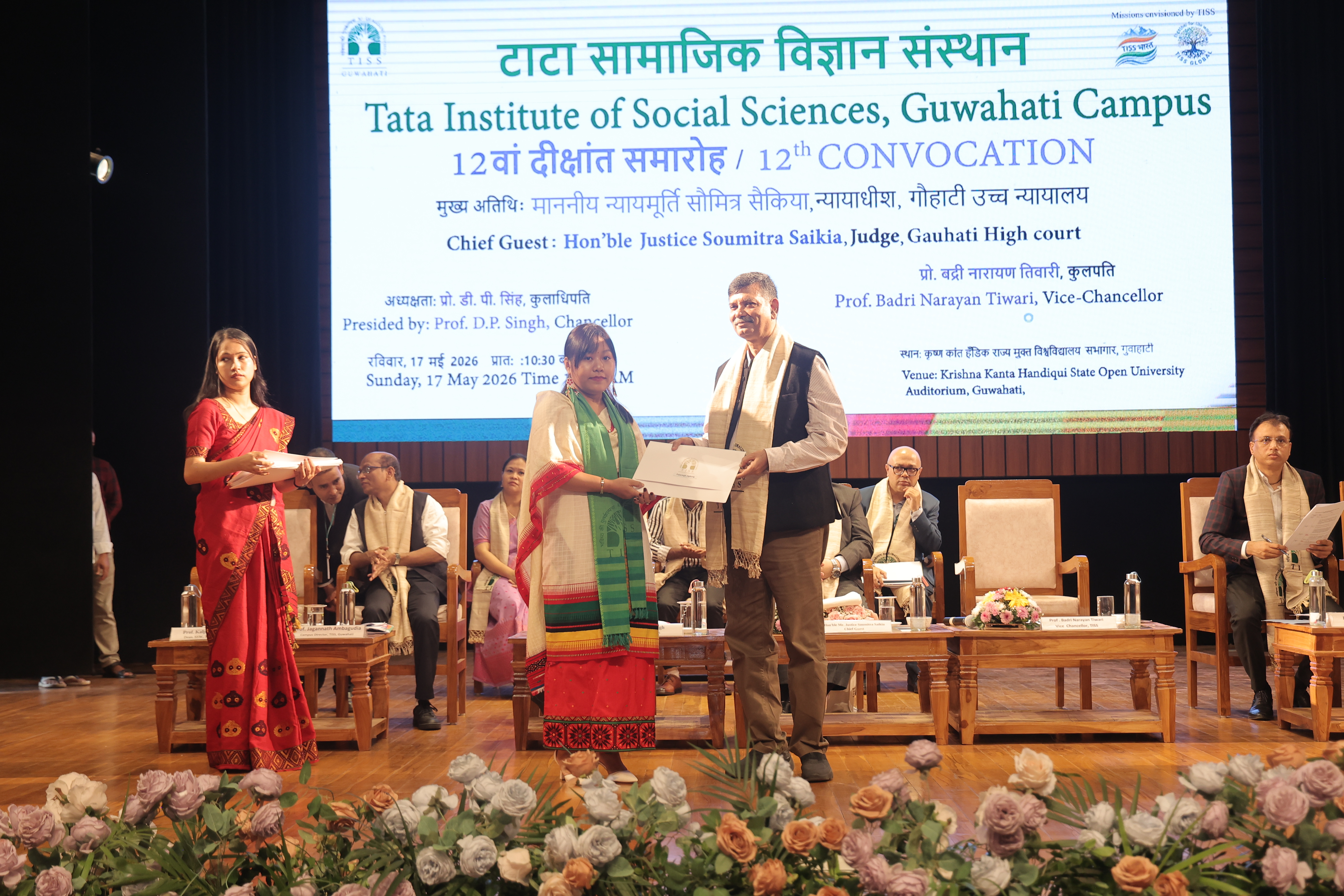 TISS Guwahati holds 12th Convocation, 116 students graduate