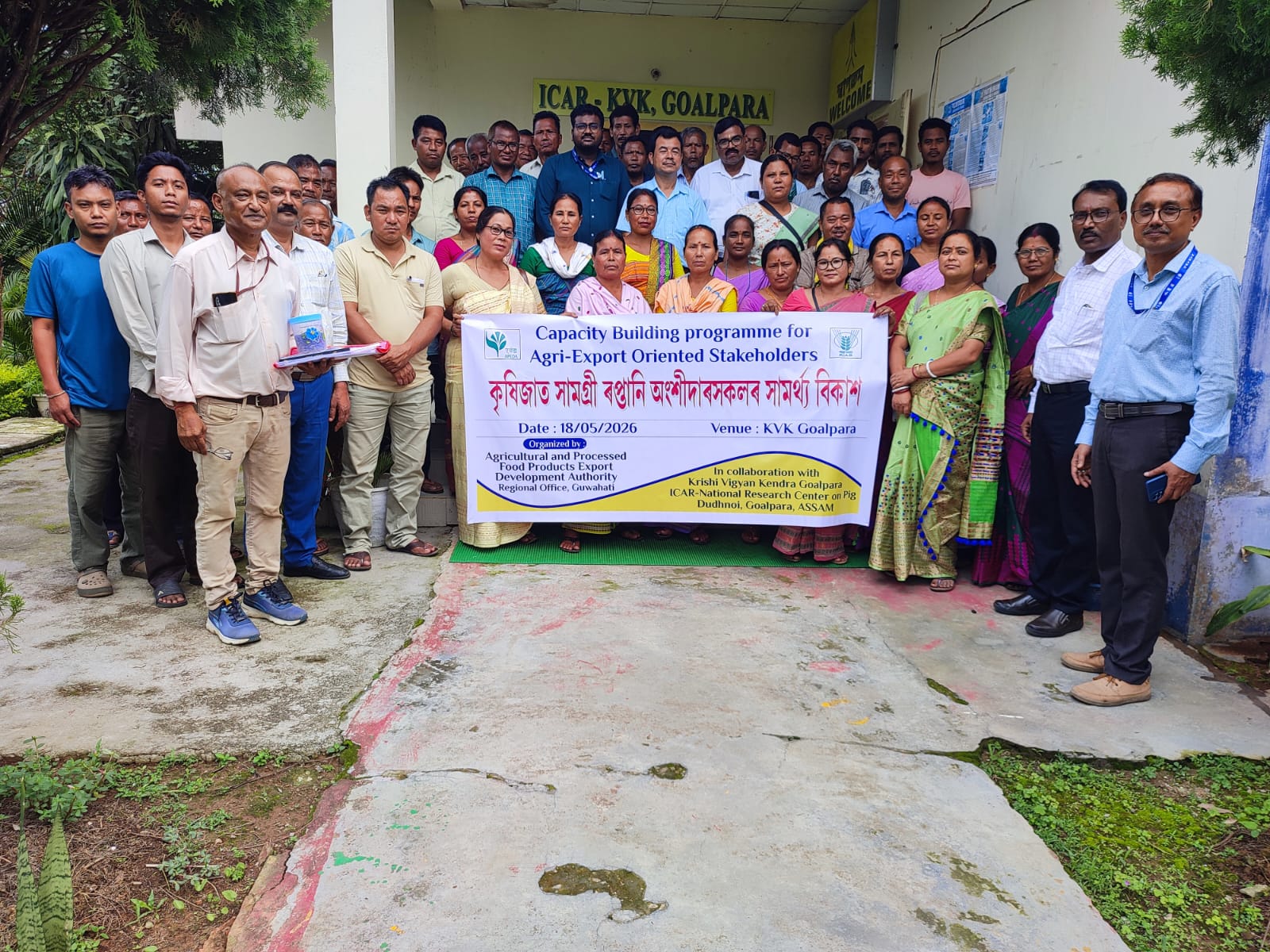 Capacity Building Programme on Agri-Export Opportunities Held at Dudhnoi