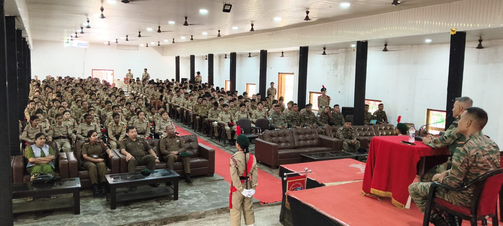 350 NCC Cadets Participate in Combined Training Camp and Disaster Response Programme at NERIST