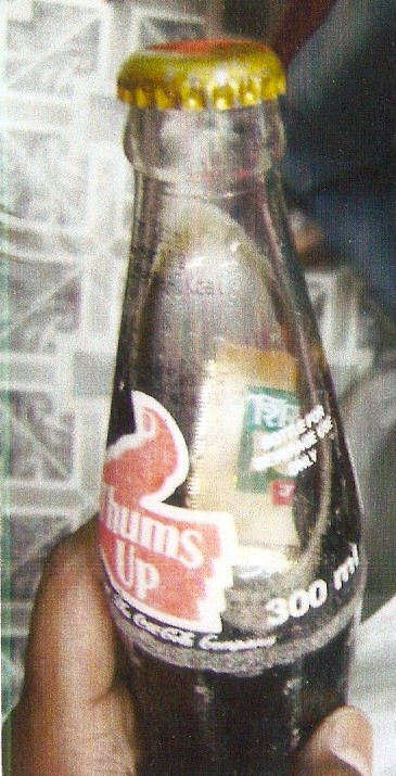Gutkha found in soft drinks bottle