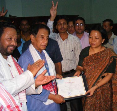 Tears and cheers for Assam Congress