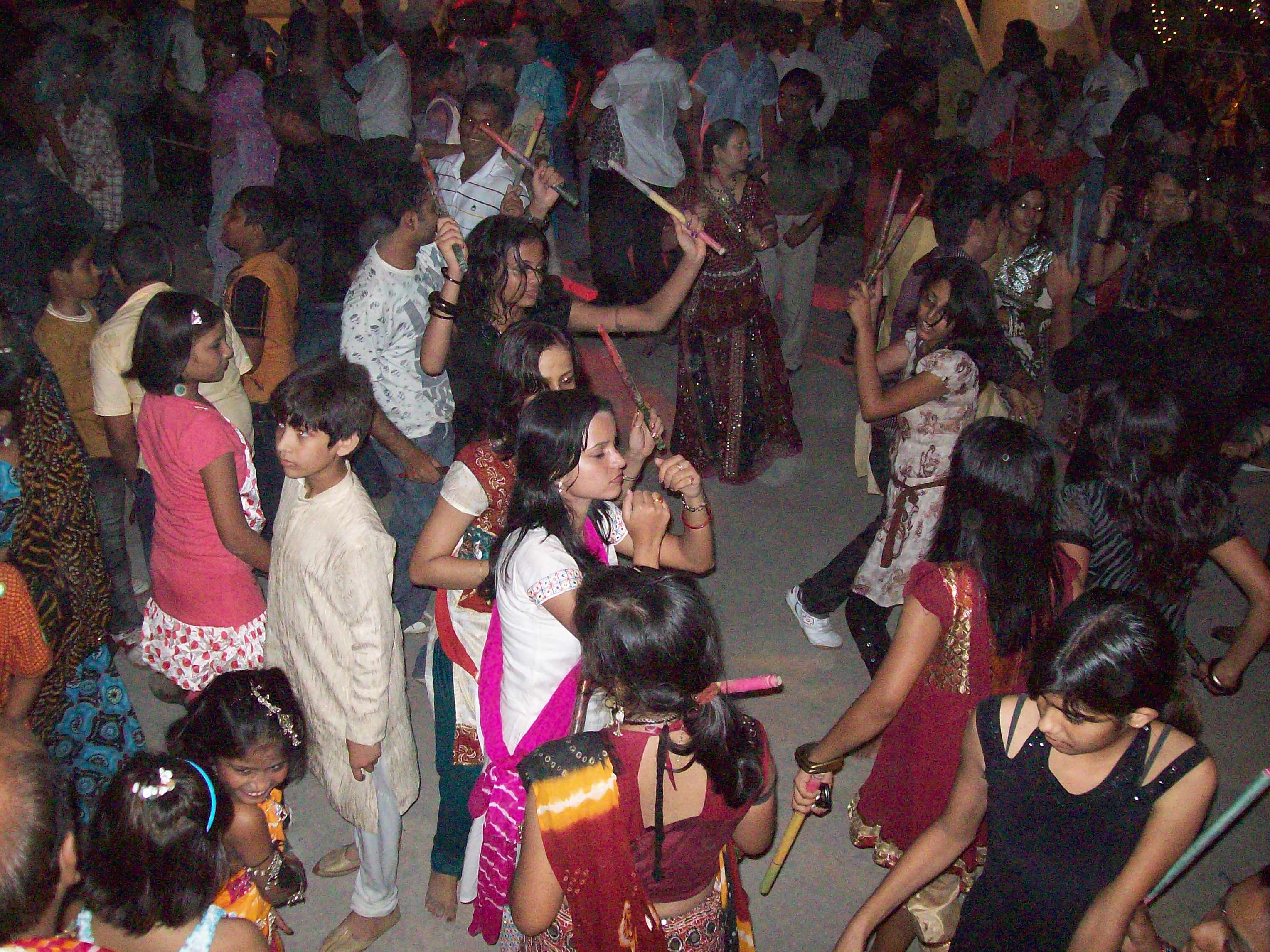 Nagaon celebrates Shardiya Mahotsava on Dandiya tunes