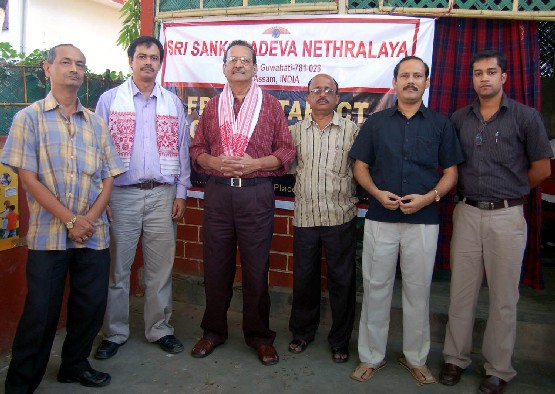 Eye check-up camp concludes in press club