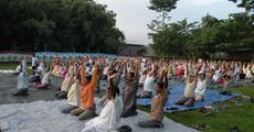 5 day community Yoga camp at Kalaigaon