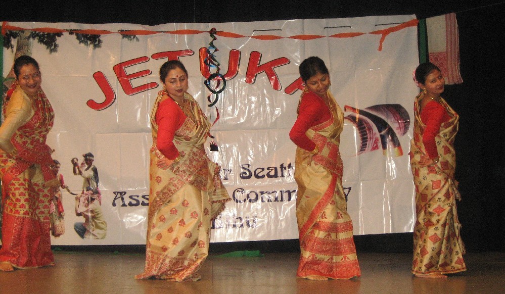 Bihu celebrated in Seattle Washington, USA