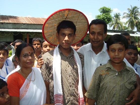 Jugal Talukdar brought laurels to Barpeta district