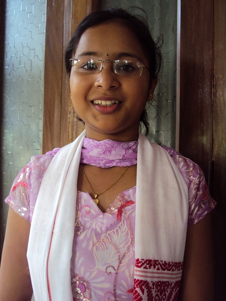 Demow girl Dikshya stood 11th in HSLC