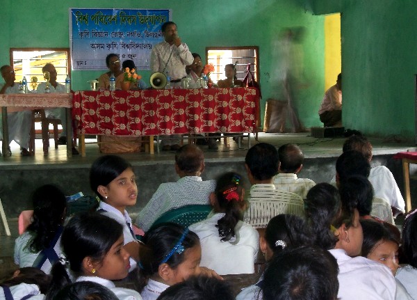Celebration of World Environment Day at Nagaon