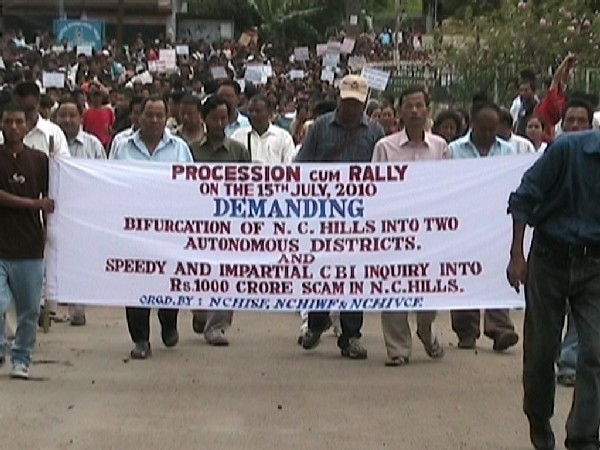 Mass Rally at Haflong