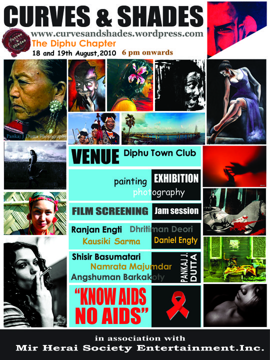 Painting and photography exhibition  at Diphu