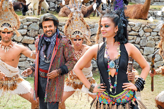 Endhiran, the most expensive flick of India