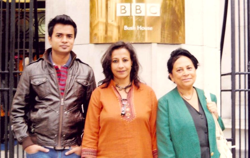 Debojit Saha honoured in London