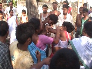 50 years old  beaten up on molestation charge at Nazira