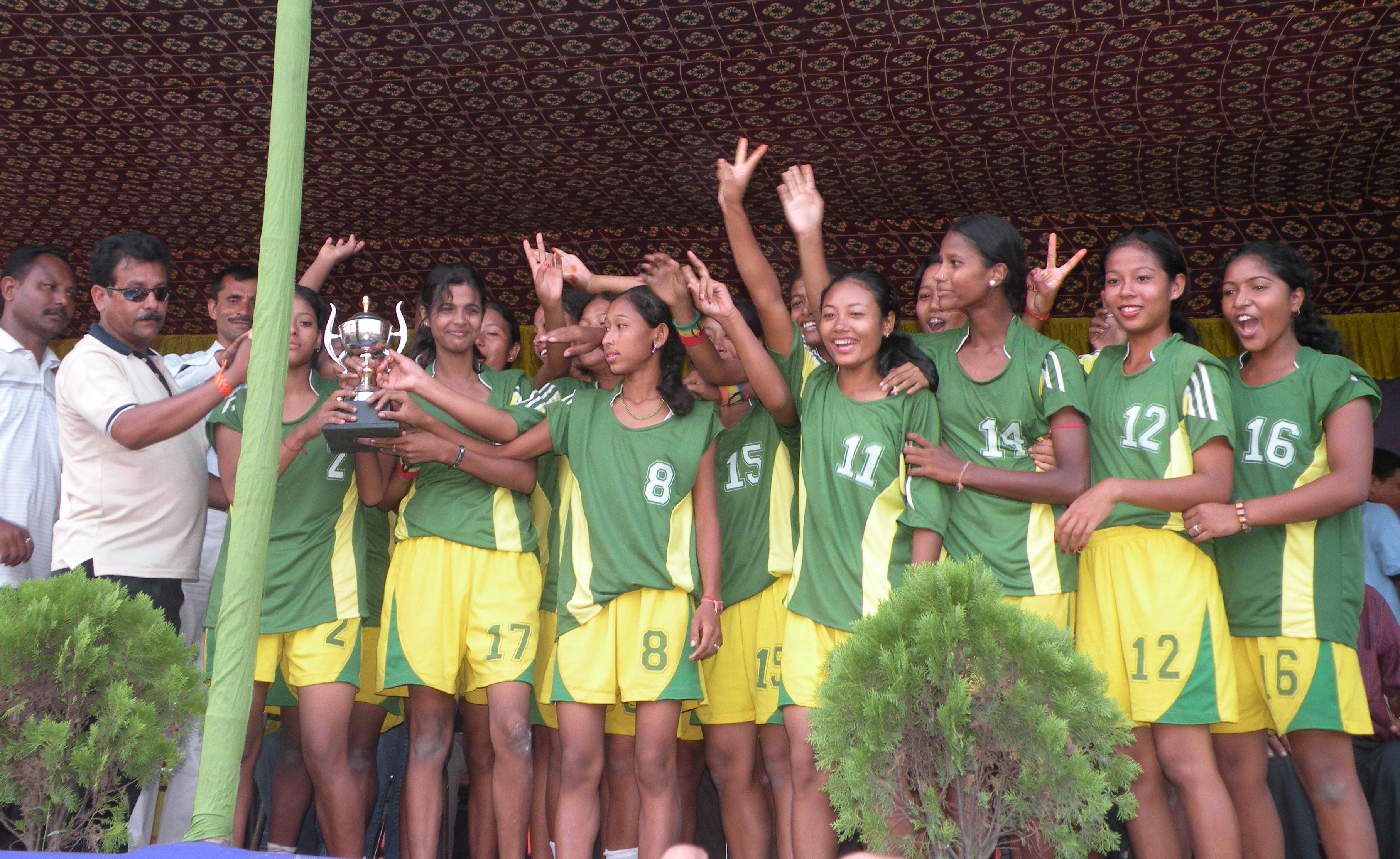 Assam girls won 3rd national Tchouk-ball championship