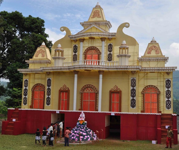 Durga Puja at Haflong