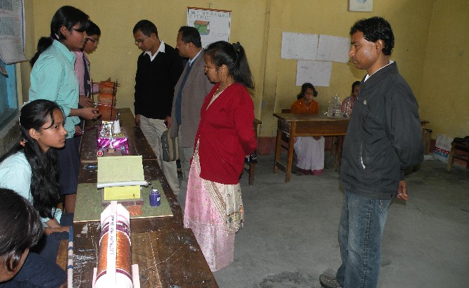 Block level science competition at Tangla