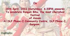 Rongali Bihu 2011 celebration at Gurgaon, Haryana