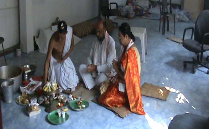 Praffula Mahanta performs special puja on Polling Day