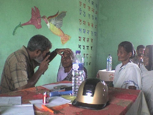 Free Eye Camp held at Borka