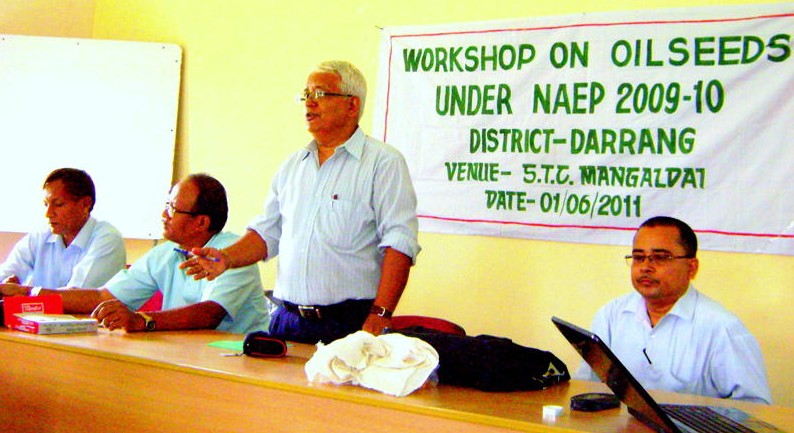 Workshop on oilseeds held at Darrang