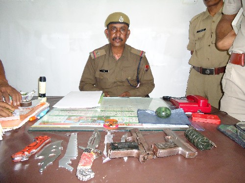 Arms recoverd at Furkating Junction