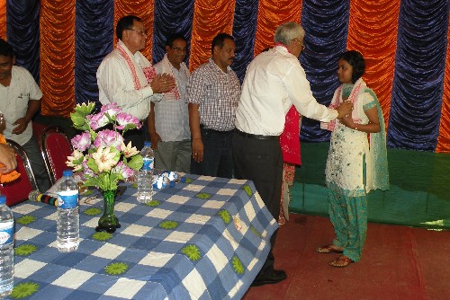 HSLC toppers of RAMES,Udalguri felicitated